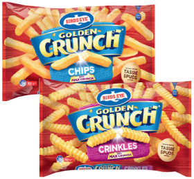 Birds-Eye-Golden-Crunch-Chips-900g-Selected-Varieties on sale