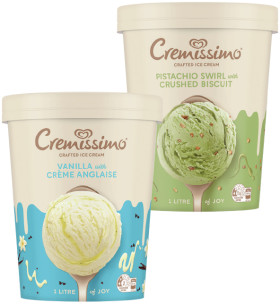 Streets-Cremissimo-Ice-Cream-1-Litre-Selected-Varieties on sale