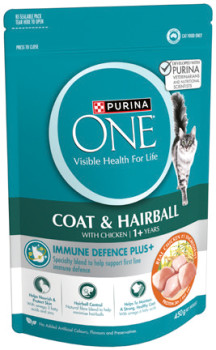 Purina-One-Dry-Cat-Food-450g-Selected-Varieties on sale