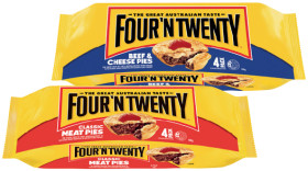 FourN-Twenty-Meat-Pies-4-Pack-Selected-Varieties on sale
