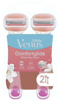 Gillette-Venus-Comfortglide-White-Tea-Disposable-Razors-2-Pack on sale