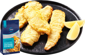 Global-Seafoods-Beer-Battered-Blue-Whiting-Fillets-500g on sale