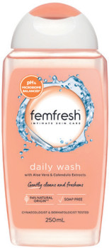 Femfresh-Daily-Wash-250mL on sale