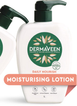 DermaVeen-Daily-Nourish-Moisturising-Lotion-1-Litre on sale