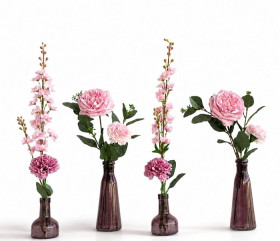 Simply+Pink+Floral+Centerpieces+Set+of+4+HIRE