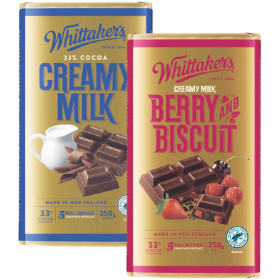 Whittaker%26rsquo%3Bs+Chocolate+Blocks+200-250g