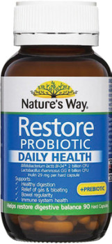 Natures-Way-Restore-Probiotic-Daily-Health-90-Capsules on sale