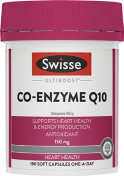Swisse-Ultiboost-Co-Enzyme-Q10-150mg-180-Capsules on sale