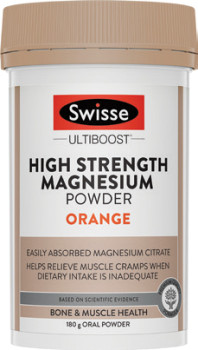 Swisse-Ultiboost-High-Strength-Magnesium-Powder-Orange-180g on sale