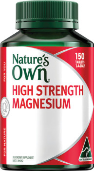 Natures-Own-High-Strength-Magnesium-150-Tablets on sale