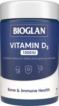 Bioglan-Vitamin-D3-1000IU-250-Capsules on sale
