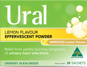 Ural-Effervescent-Powder-Lemon-28-Sachets on sale