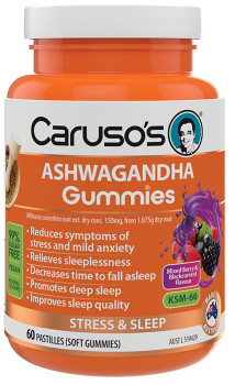 Carusos-Ashwagandha-Gummies-60-Pack on sale