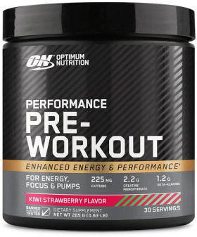 Optimum-Nutrition-Performance-Pre-Workout-Kiwi-Strawberry-285g on sale