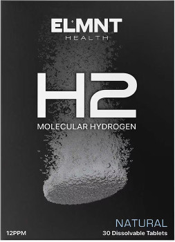 Elmnt-Health-H2-Molecular-Hydrogen-Water-Tablets-Natural-30-Pack on sale