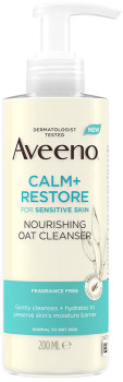 Aveeno-Calm-Restore-Nourishing-Oat-Cleanser-200mL on sale