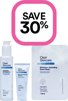 Save-30-on-Clear-Skincare-Skincare-Range on sale
