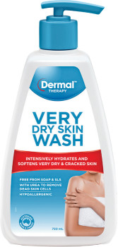 Dermal-Therapy-Very-Dry-Skin-Wash-750mL on sale