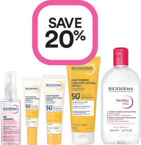 Save-20-on-Selected-Bioderma-Products on sale