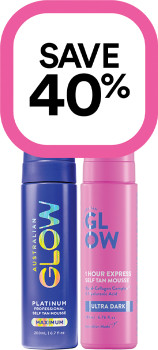Save-40-on-Australian-Glow-Tanning-Range on sale