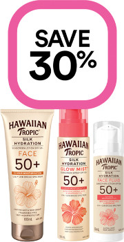 Save-30-on-Hawaiian-Tropic-Suncare-Range on sale