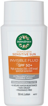 DermaVeen-Sensitive-Sun-Invisible-Fluid-SPF-50-50mL on sale