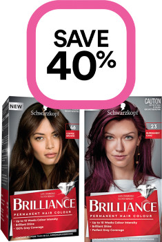 Save-40-on-Schwarzkopf-Brilliance-Range on sale