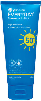 Priceline-Everyday-Sunscreen-Lotion-SPF50-200mL on sale