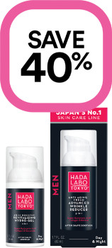 Save-40-on-Hada-Labo-Mens-Skincare-Range on sale