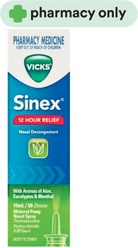 Vicks-Sinex-Nasal-Decongestant-Nasal-Spray-15mL on sale