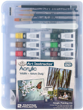 Royal+%26amp%3B+Langnickel+Art+Instructor+Set+Acrylic+22+Pieces