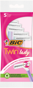 BIC+Twin+Lady+Disposable+Female+Shaver+5+Pack