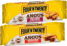 Four%26rsquo%3BN+Twenty+Angus+Beef+Pies+4+Pack+Selected+Varieties