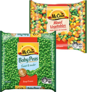 McCain+Baby+Peas+500g+or+Frozen+Peas+%26amp%3B+Corn+500g