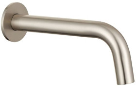 Mondella-Brushed-Nickel-Resonance-Curved-Bath-Spout on sale