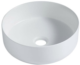 Mondella-Round-Above-Counter-Basin-Matte-White-Resonance on sale
