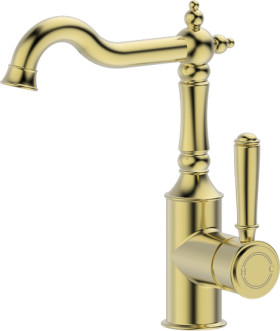 Mondella-Brushed-Brass-Maestro-Classic-Basin-Mixer on sale