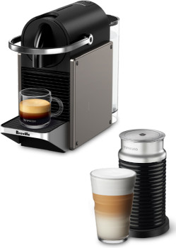 Nespresso+by+Breville+Pixie+Redesign+Bundle+-+Titan%5E