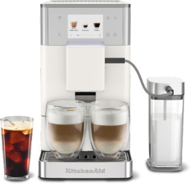 KitchenAid-Fully-Automatic-Espresso-Machine-KF4-With-Iced-Coffee-Porcelain-White on sale