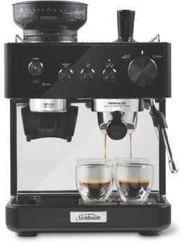 Sunbeam-Origins-Classic-Espresso-Machine-Black on sale