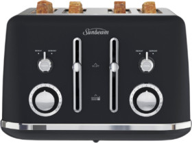 Sunbeam-Alinea-4-Slice-Toaster-Black on sale