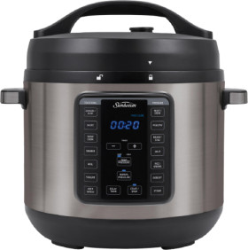 Sunbeam-Express-Pressure-Multicooker-XL-76L-Stainless-Steel on sale