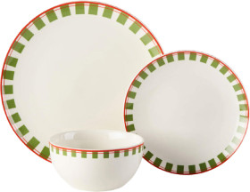 Hottie-12pc-Winnie-Dinner-Set-RedGreen on sale