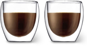 Bodum-Pavina-Double-Wall-250mL-Glasses-Set-of-2 on sale