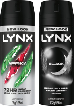 Lynx-Antiperspirant-or-Deodorant-Body-Spray-165mL-Selected-Varieties on sale