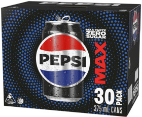 Pepsi-30x375mL-Selected-Varieties on sale