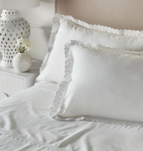 Heritage-Cotton-Lace-Edge-Sheet-Set on sale