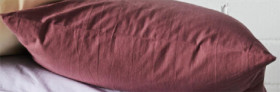 Vue+Stonewashed+Cotton+Pillowcase+Pair+-+Mauve