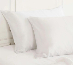 Royal-Comfort-Mulberry-Silk-Pillowcase-Twin-Pack-White on sale