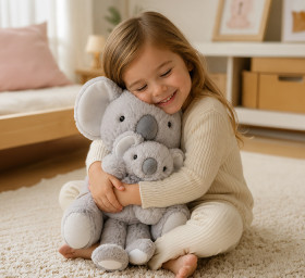 Cuddle-Bubs-Plush-Cuddly-Koalas-Mum-Bub on sale